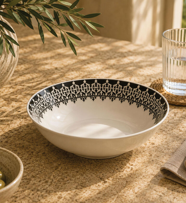 Safra Jade Porcelain Salad Bowl