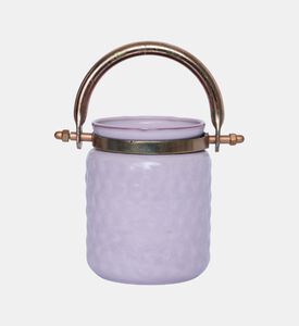 Opal Copper Handle Vase