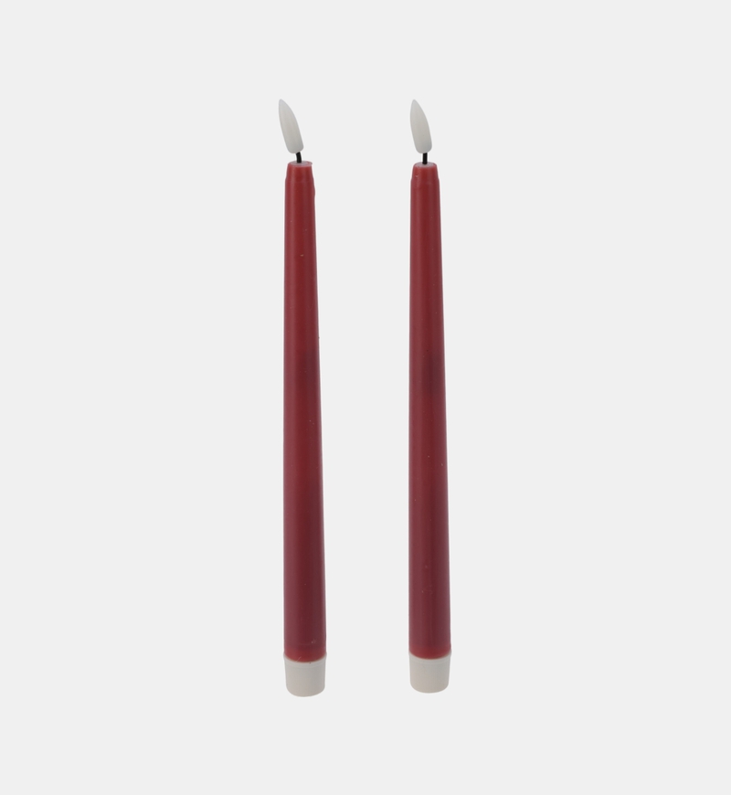 Plain 2-piece Dinner Candle Set