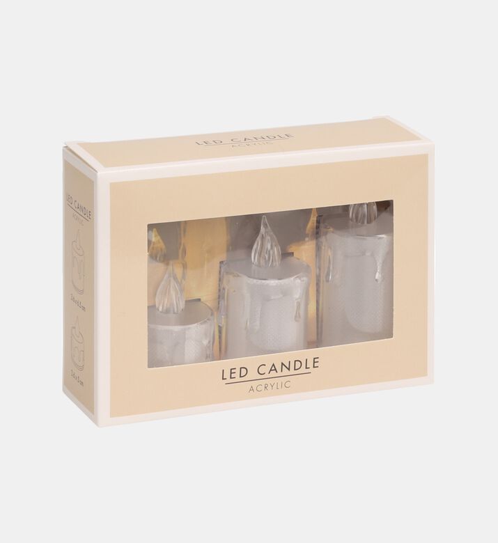 Home Deco and More Candle Lights S3, Packshot View