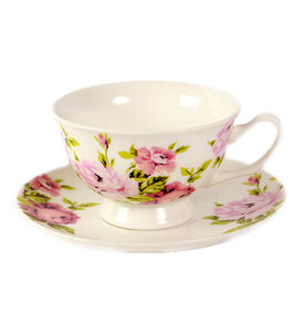 Flowerfield Porcelain Tea Cup Set