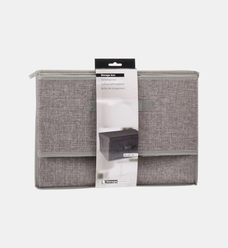 Flip Lid Storage Square Box