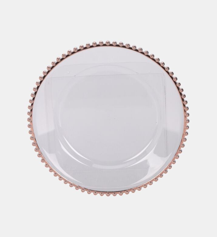 Home Deco and More Plate, Pink, Packshot View