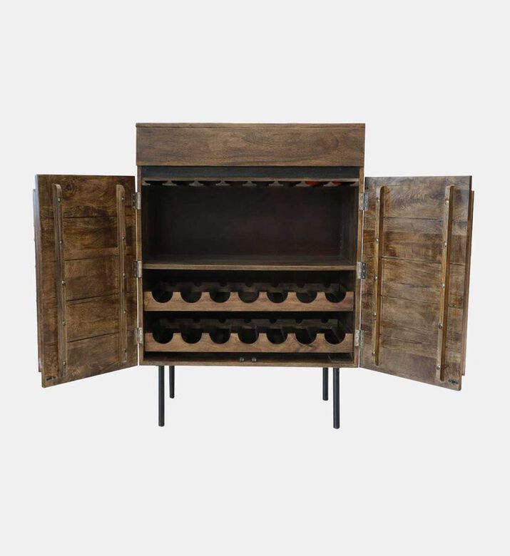 Delphine Wooden Bar Cabinet