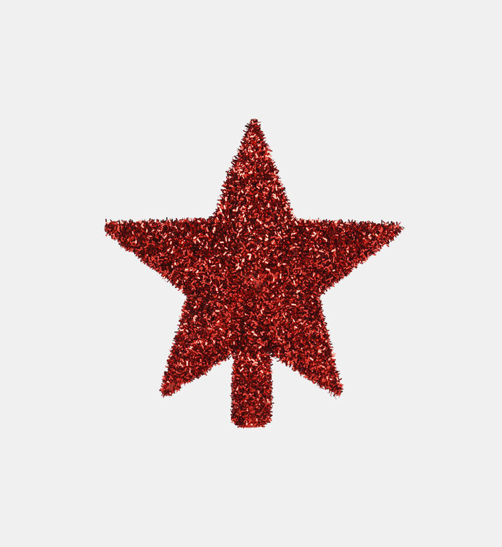 Tinsel Finish Tree Top Star