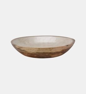 Home Deco and More Mango Wood Large Bowl, Packshot View