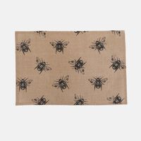 Bee Print Linen Placemat