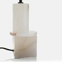 Marmor Alabaster Marble Table Lamp