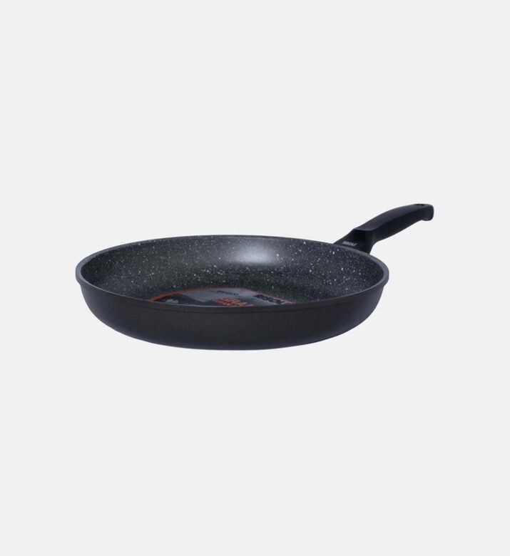 Risoli Granito Fry Pan, Black, 24-cm, Packshot View
