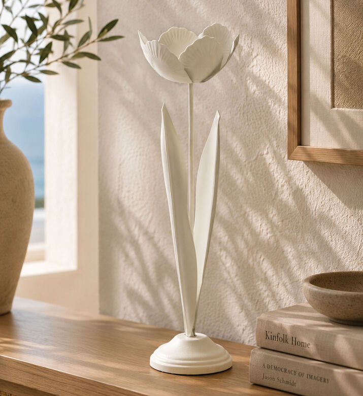 Light and Living Alfori Tulip Tealight, Packshot View