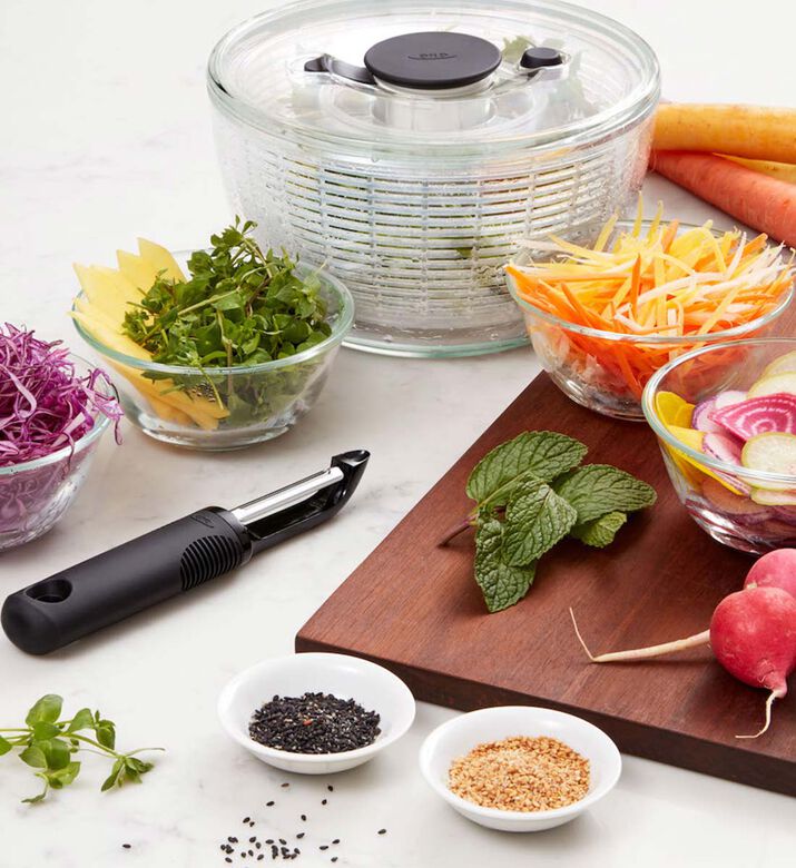 Plastic Round Salad Spinner