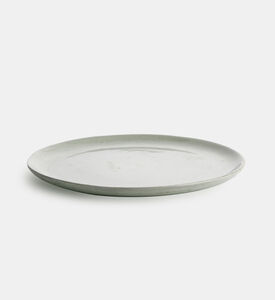 Porcelain Washed Round Plate