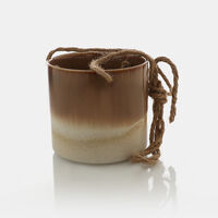 Cylindrical Hanging Flower Pot