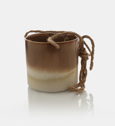Cylindrical Hanging Flower Pot