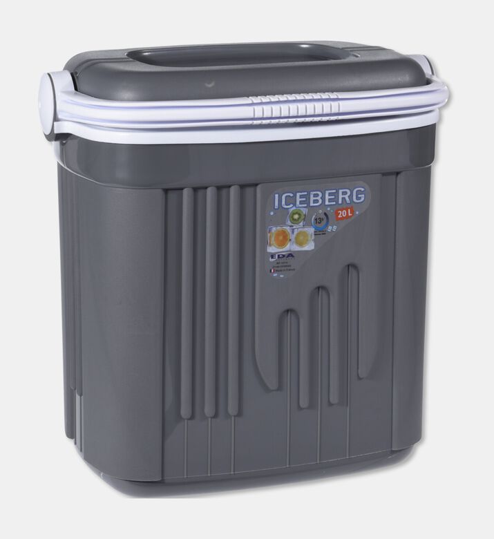Home Deco and More Cool Box Iceberg 20 Liter Grey, Packshot View