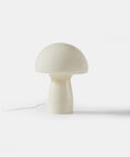 Glass Mushroom-shaped Table Lamp
