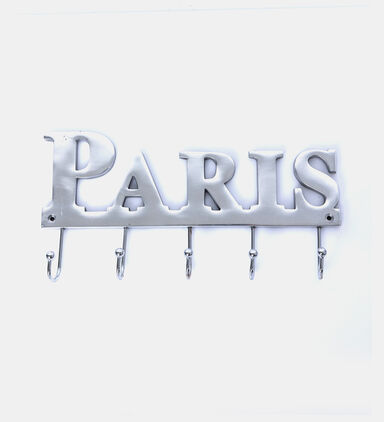 Paris Stainless Steel Coat Rack 30x4x15 Cm