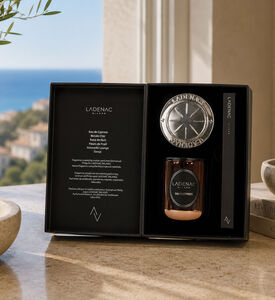 Ladenac Eau De Cypres Marble Candle Jar 30 Cl, Packshot View