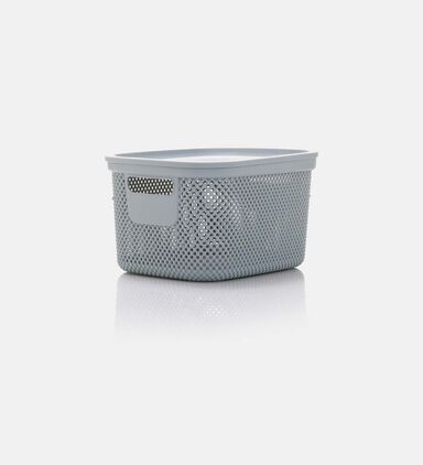 Plastic Square Lidded Storage Box