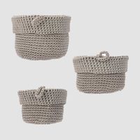 Weaving Storage Box 3-piece Set