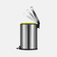 Luna Stainless Steel Pedal Bin 12 Litres