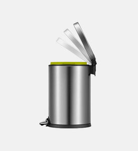 Luna Stainless Steel Pedal Bin 12 Litres