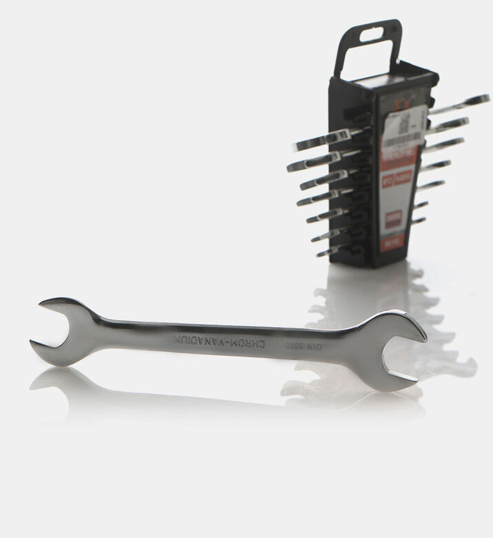 Home Deco and More Double Open End Spanner 8-piece Set, Packshot View