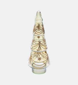 Bruco Albero Vetro Cutting, Gold, 14x38-cm, Packshot View