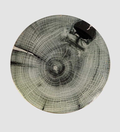 Deco Glass Round Plate