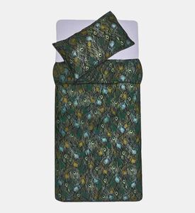 Peafowl Satin 2-piece Bed Set