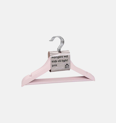 Wooden Kids Hanger 4-piece Set