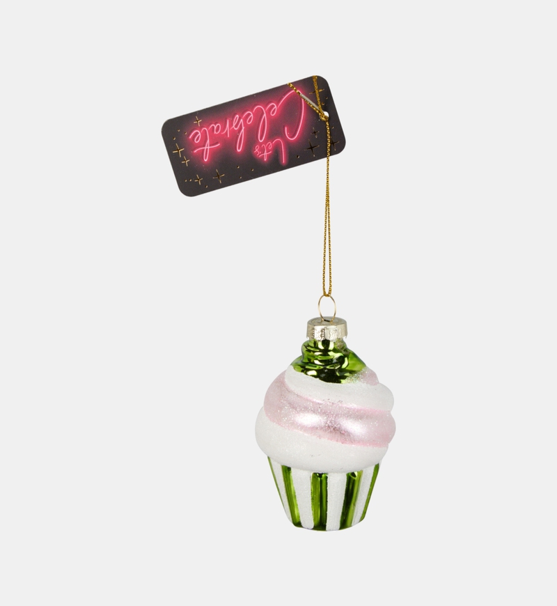 Cupcake-shape Hanging Ornament