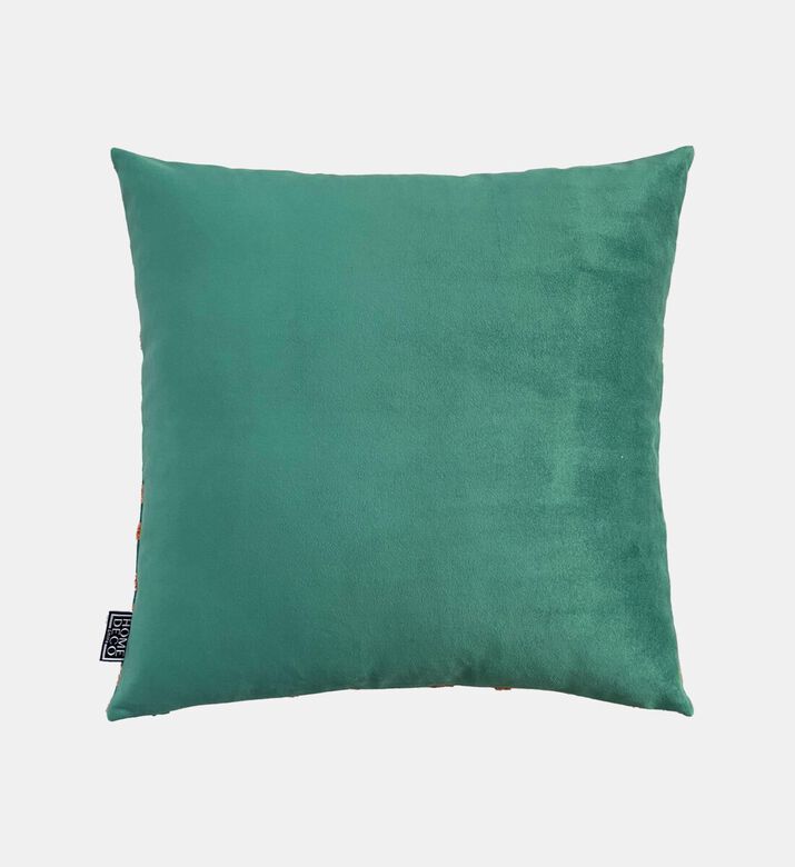 Home Deco and More Tube Embroidered Velvet Cushion 45x45 Cm, Packshot View