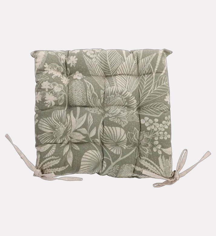 Home Deco and More Botanical Seat Cushion, Packshot View