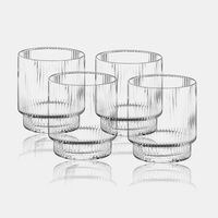 Vera Glass Tumbler 4-piece Set