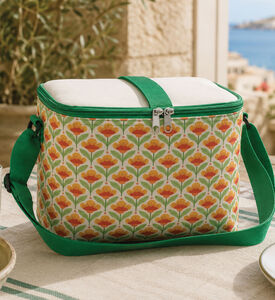 Home Deco and More Retro-themed Cooler Bag, Packshot View