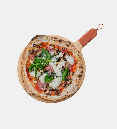 Sora Round Wooden Pizza Board