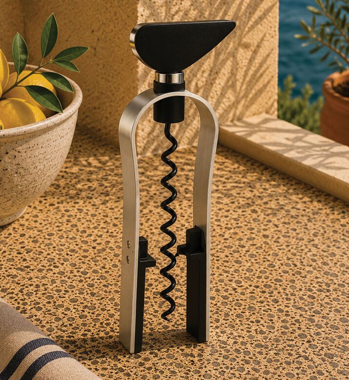 Atelier du Vin Chic Monsieur Stainless Corkskrew, Packshot View