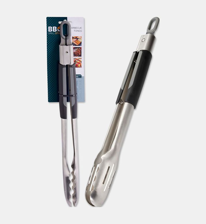 Home Deco and More Stainless Steel Bbq Tong, Packshot View