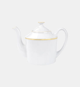 Home Deco and More Porcelain Golden-details Tea Pot, Packshot View