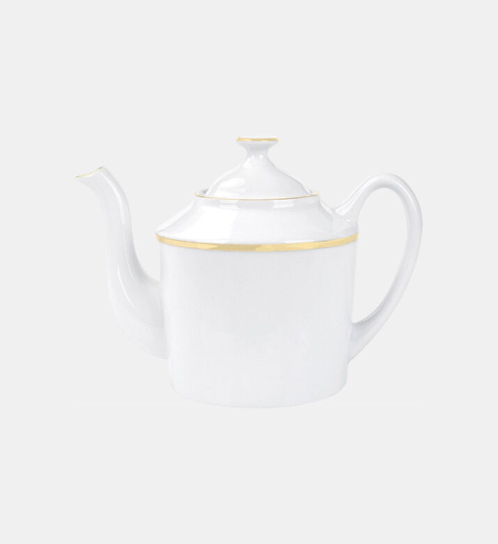 Porcelain Golden-details Tea Pot