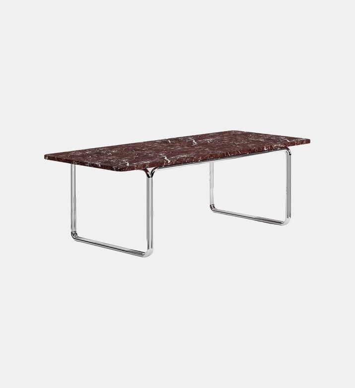 Home Deco and More Metal Chrome Base Dining Table, Packshot View