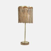 Gularo Mango Wood Table Lamp