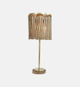 Gularo Mango Wood Table Lamp