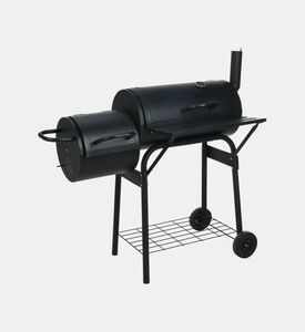 Bbq Lidded Fire Bowl Train Smoker