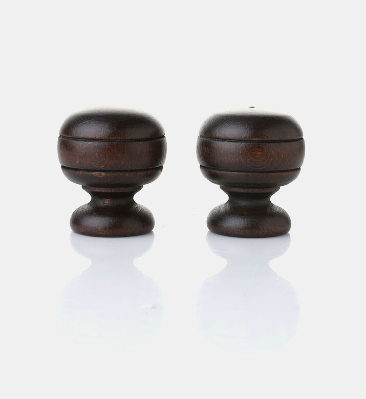 Walnut Wood Round Curtain Rod