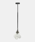 Hanging Lamp Fida Glass Nickle