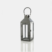 Metal Glass Handled Lantern