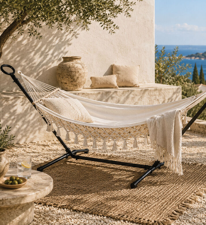 Home Deco and More Standard Metal Stand Hammock, Packshot View