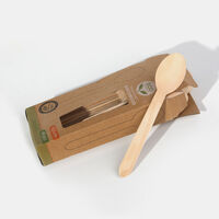 Wood 40-piece Spoons Set